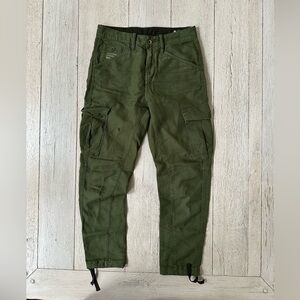 Women’s Gstar Green Cargo Pants